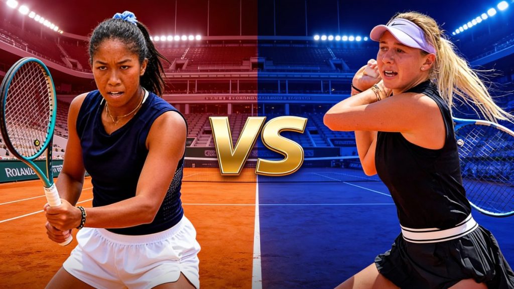 Tiantsoa Sarah Rakotomanga Rajaonah – Amanda Anisimova : pronostic Roland-Garros (dames) Tiantsoa Sarah Rakotomanga Rajaonah vs Amanda Anisimova - Roland Garros (F)
