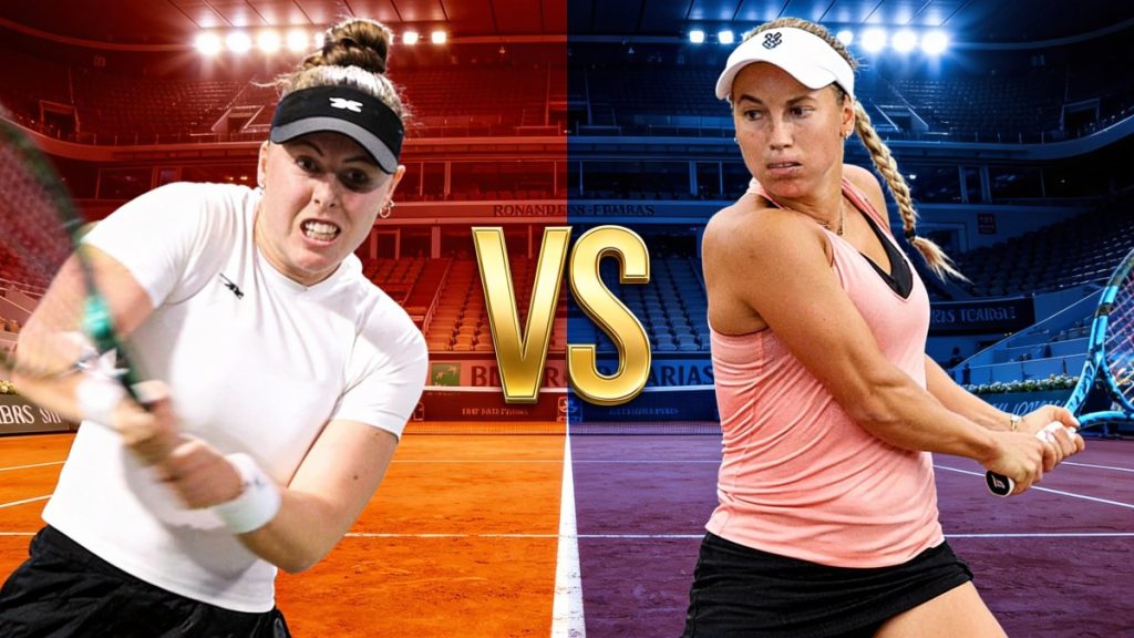 Talia Gibson vs Yulia Putintseva - Roland Garros (F)