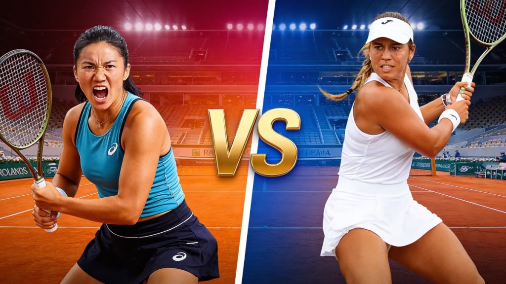Aoyama S / Liang E vs Bouzas Maneiro J / Cocciaretto E - Roland Garros - Doubles (F)