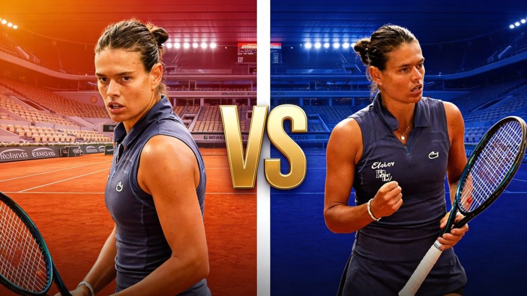 Burel C / Paquet C vs Hunter S / McNally C - Roland Garros - Doubles (F)