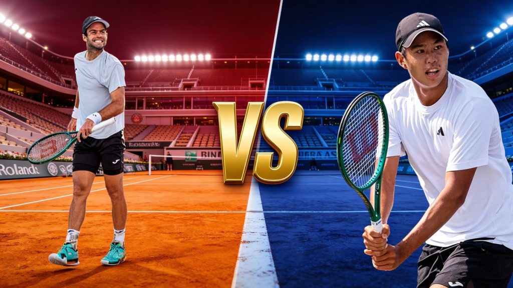 Facundo Diaz Acosta vs Learner Tien - Roland Garros (H)