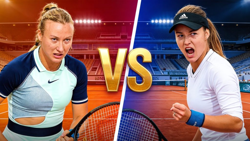 Anastasia Potapova – Anna Kalinskaya : pronostic Roland-Garros (dames) Anastasia Potapova vs Anna Kalinskaya - Roland Garros (F)