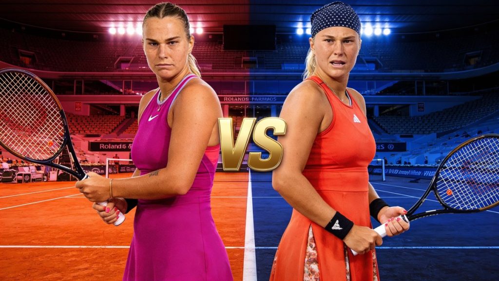 Aryna Sabalenka – Diana Shnaider : pronostic Roland-Garros (dames) Aryna Sabalenka vs Diana Shnaider - Roland Garros (F)
