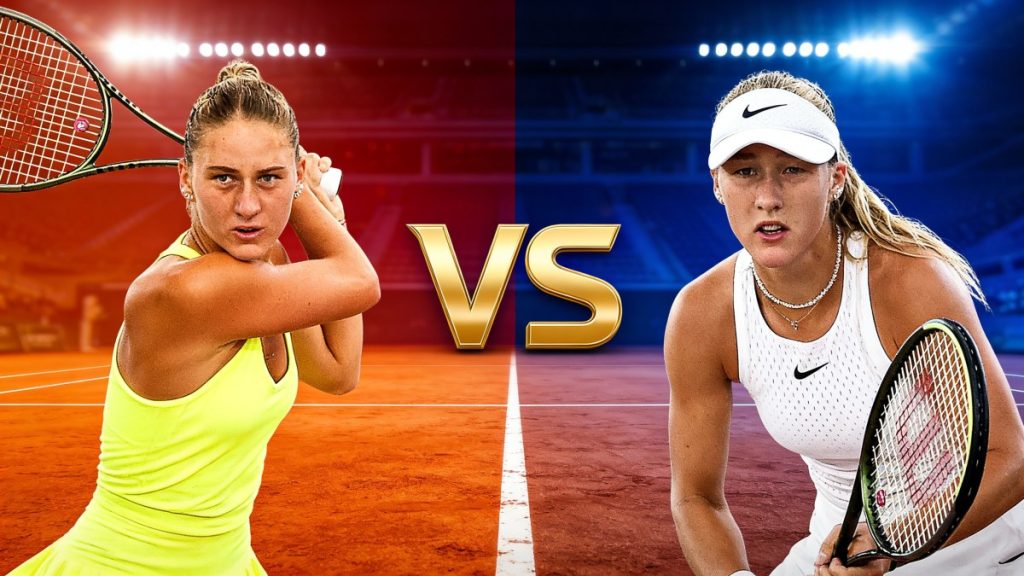 Marta Kostyuk – Mirra Andreeva : pronostic Roland-Garros (dames) Marta Kostyuk vs Mirra Andreeva - Roland Garros (F)