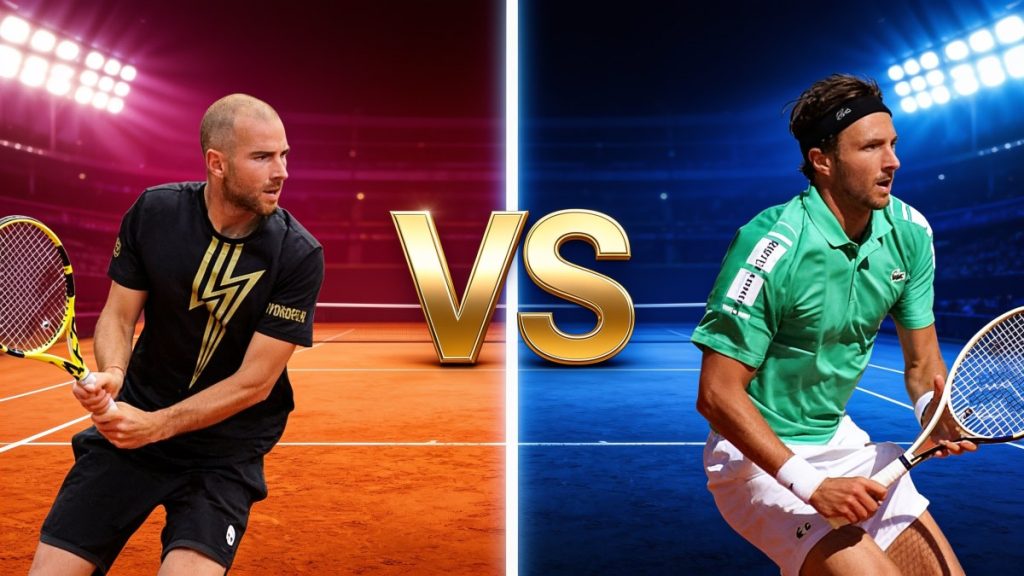 Adrian Mannarino – Arthur Rinderknech : pronostic Roland-Garros Adrian Mannarino vs Arthur Rinderknech - ATP 250 Hertogenbosch