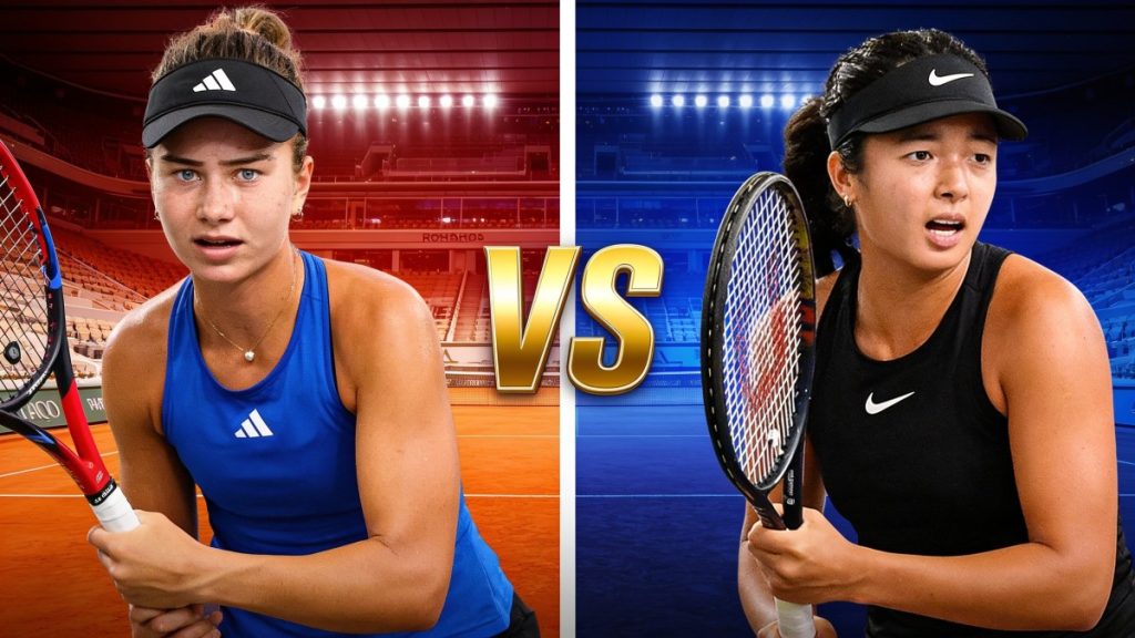 Iva Jovic – Alexandra Eala : pronostic Roland-Garros Iva Jovic vs Alexandra Eala - WTA 500 Londres