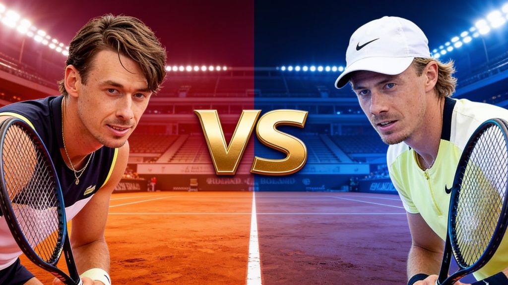Alex De Minaur – Denis Shapovalov : pronostic Roland-Garros Alex De Minaur vs Denis Shapovalov - ATP 500 Londres